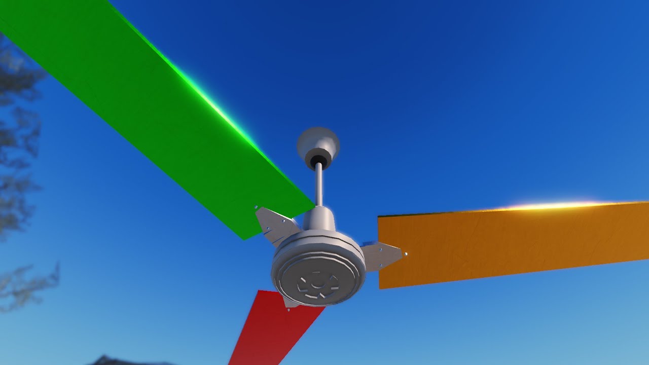 Wobbly Ceiling Fan Experiment | Roblox