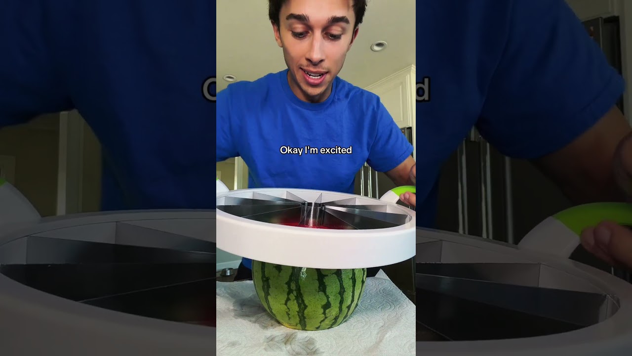I Tested a WATERMELON SLICER Again.. 🍉 #relatablestories #comedy #funnymemes
