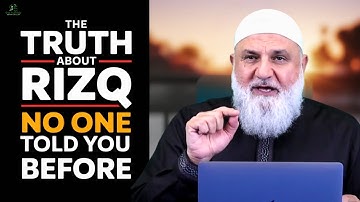 The Truth About Rizq No One Told You Before | Ustadh Mohamad Baajour
