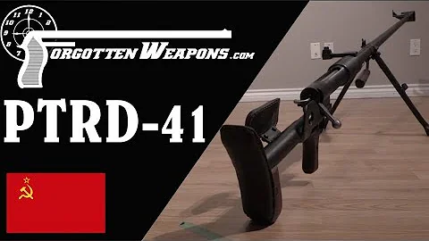 PTRD 41: The Simple Soviet Antitank Rifle of WWII - 天天要聞