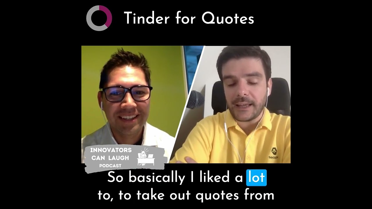 Tinder for Quotes