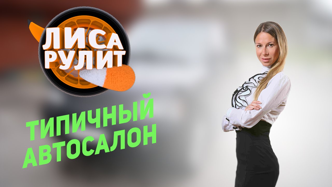 Лиса рулит салон автомобилей