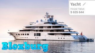 Roblox Bloxburg Yacht Tour