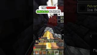 Who Let Bro Hit Emerald 💀#minecraft #gaming