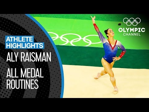 Aly Raisman 🇺🇸 All Medal Routines | Athlete Highlights