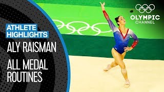 Aly Raisman  All Medal Routines | Athlete Highlights