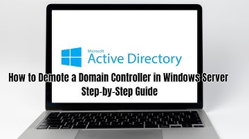 How to demote an Active Directory Domain Controller in Windows Server 2025 |  Step-by-Step Guide