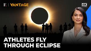 Watch: Wingsuit Flyers Fly Through Total Eclipse in Spain | Vantage Shots | 4K