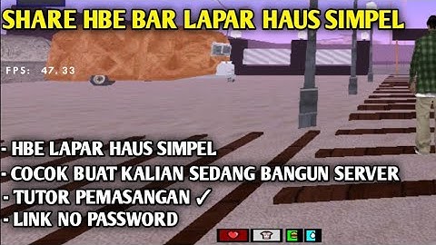 [SHARE] HBE BAR LAPAR HAUS SIMPEL, COCOK BUAT KALIAN YANG BANGUN SERVER!!