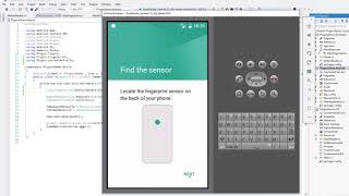 How to authenticate with fingerprint in Xamarin Forms.