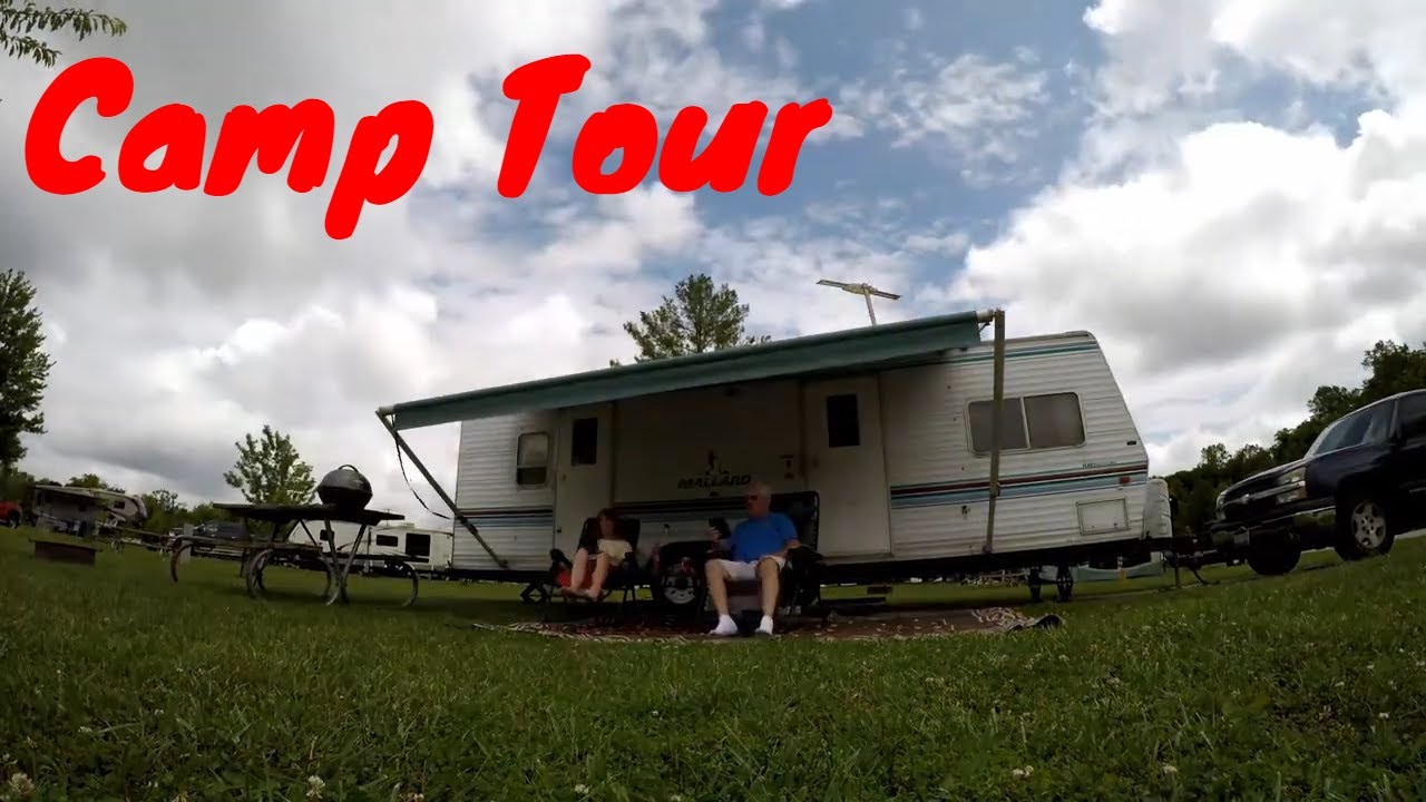 A Walking Tour Cowan Lake State Park Campground YouTube