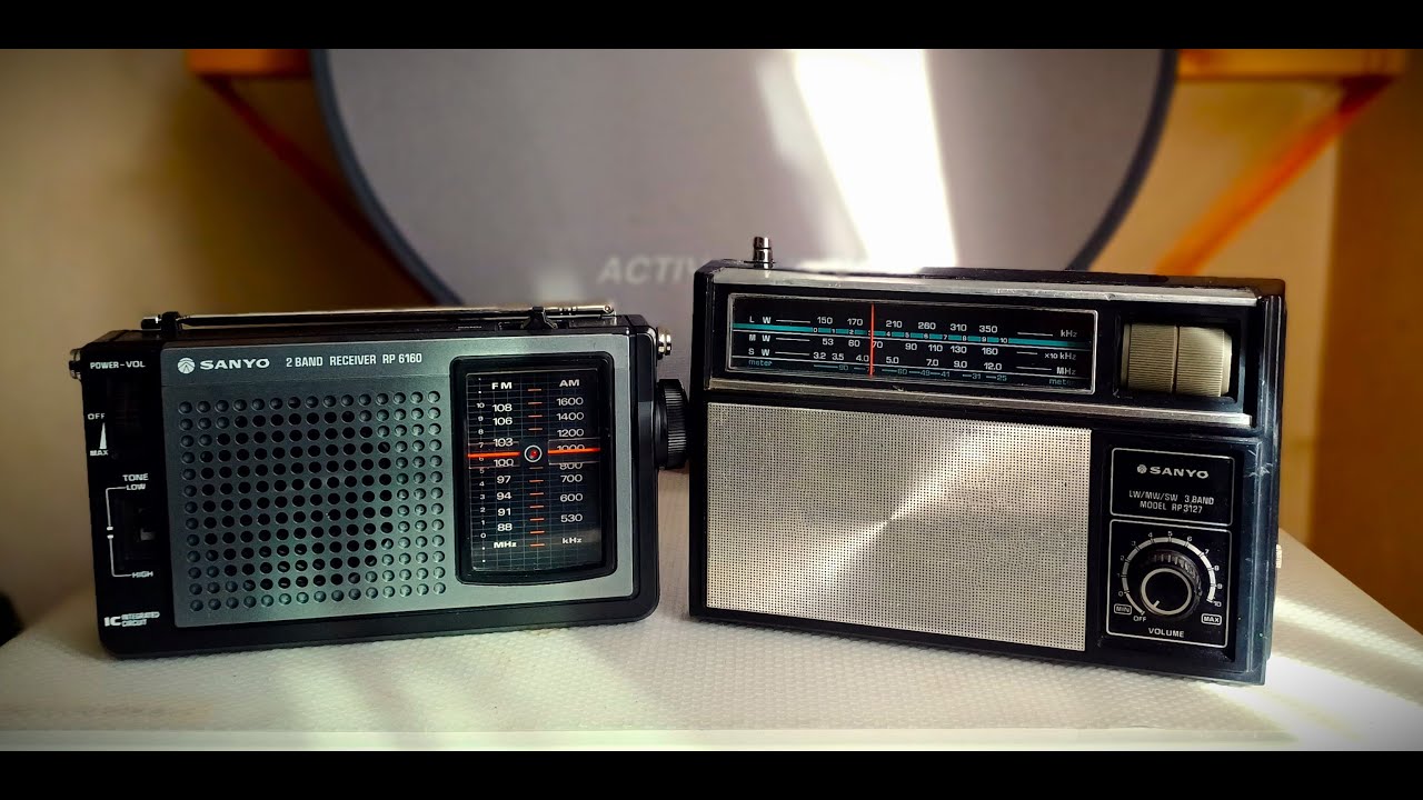 Sanyo RP 6160 Sanyo RP 3127 MW Comparison - YouTube