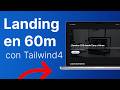 CREA una Landing Page con Tailwind4 (Paso a paso)