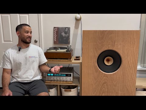 Lii Song Audio F-15 Full Range DIY Open Baffle Speakers