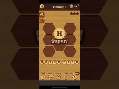 Words Crush Hidden Themes Learner Fishing Level 1 2 3 4 5