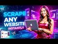 Scrape Any Website Without Coding | AI-Powered Thunderbit Tutorial [2-Click Solution]