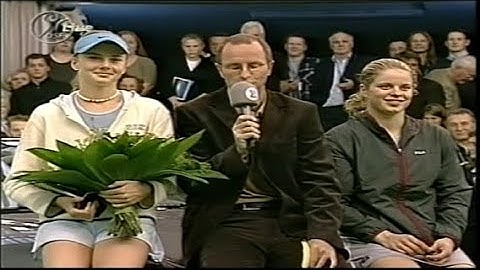 Kim Clijsters v. Daniela Hantuchova 2002 Filderstadt F highlights