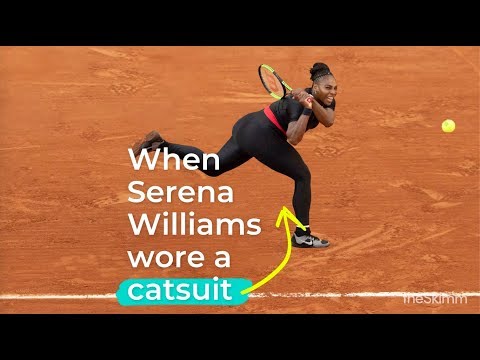 How women's tennis outfits went from long skirts to catsuits | theSkimm