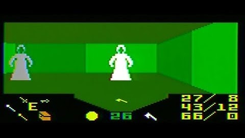 Advance Dungeons & Dragons The Treasure of Tarmin Intellivision (Can i find the Treasure?)