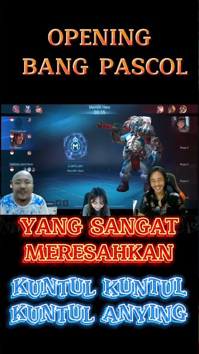 OPENING BANG PASCOL KINTIL YANG SANGAT MERESAHKAN