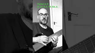 Tapping on B Dorian Scale in 6/8 #stickmen #music #tapping #touchguitar