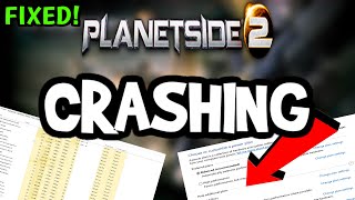 How To Fix Plantside 2 Crashing! (100% FIX)