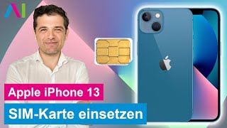 Apple iPhone 13 Sim Karte