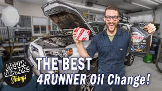 5TH GEN 4RUNNER Oil Change  Save Money and Upgrade Your Truck!