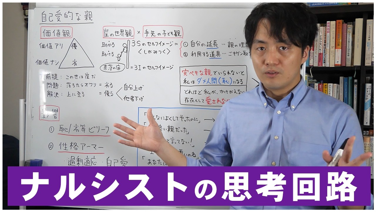 💙自己愛的な親との関係からあなたが回復する方法【自己愛性パーソナリティ障害】
