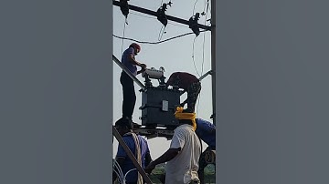 Bushing Circuit Connection Maintenance #electrical #maintenance #transformer #substation