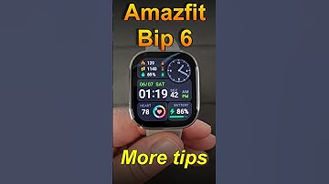 Amazfit Bip 6: Change Your Widgets, Control Center & Short Cuts!