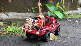 Mobil offroad one piece RC Toyota Land Cruiser 70 MN82 