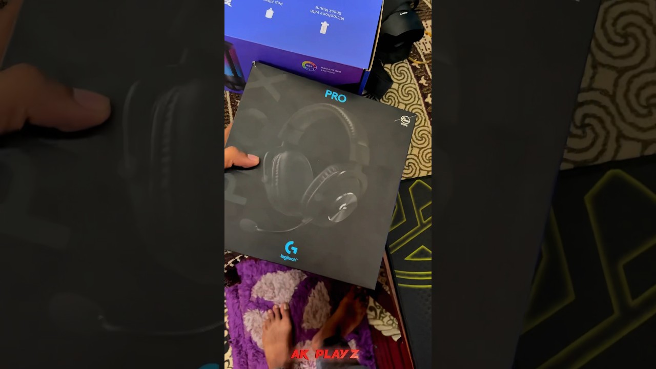 The Logitech G PRO X Gaming Headset.
