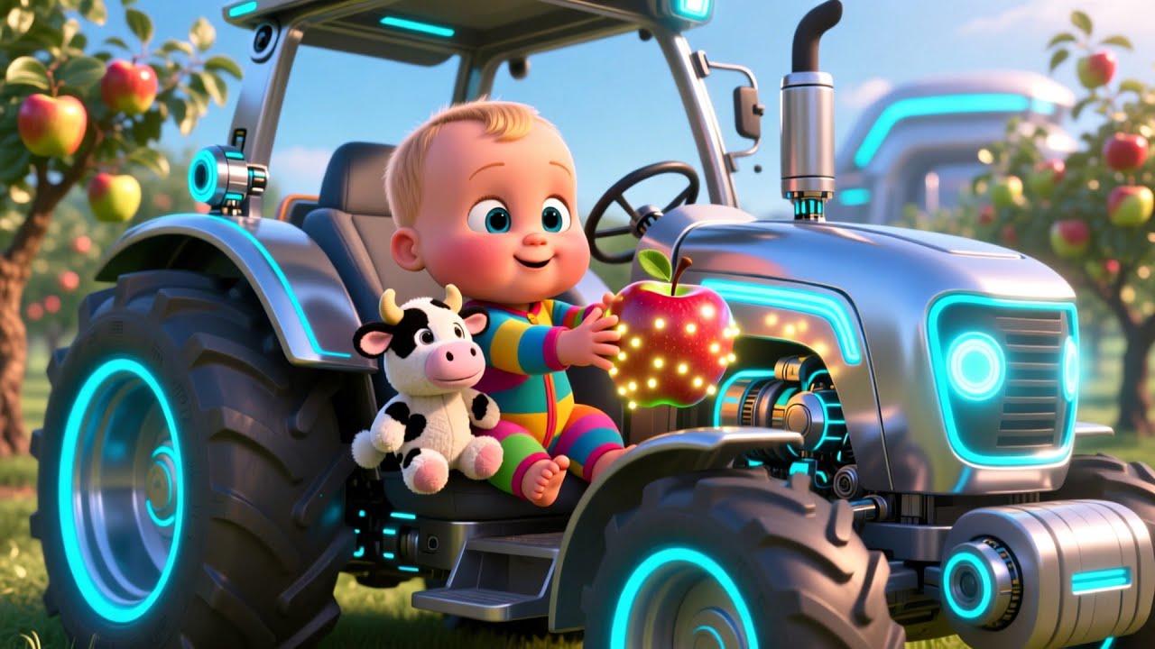 Farm Ride Goes Boom Boom 🚜💥🍼 | Kids Fantasy Song | Learn Farm Sounds