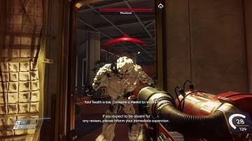 Prey - Break Out: Talos 1 Lobby: Trauma Center Keycard Location, Thyphon Anthrophantasmis Fight