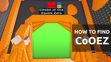 How to Find the Portal of Citadel of One Equal Zero (CoOEZ) - JToH XL Project Ring 2