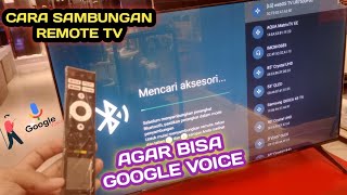 How to Activate Google Voice Remote on the latest Sharp TV type Google TV C50HL6500/C50HJ6000 #re... screenshot 2