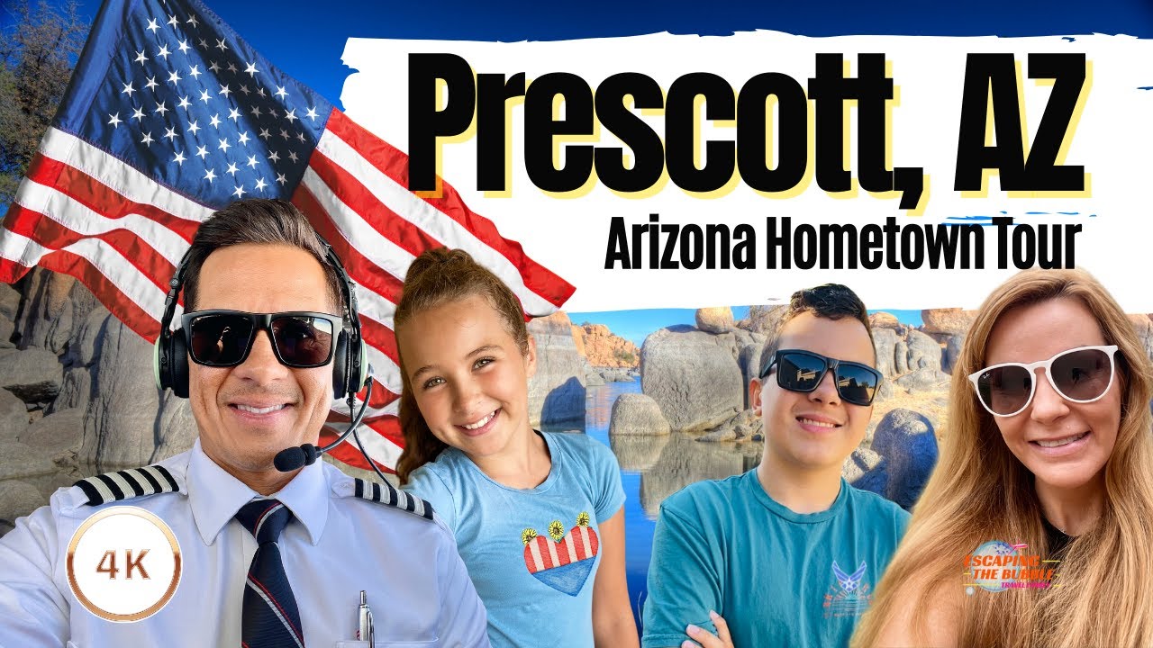 Prescott, AZ Hometown Tour American Travel Family Vlog YouTube