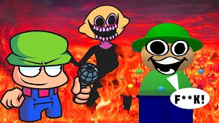 FNF Vs. Dave and Bambi | Bandu-crazy vs Bambi-screved screenshot 5