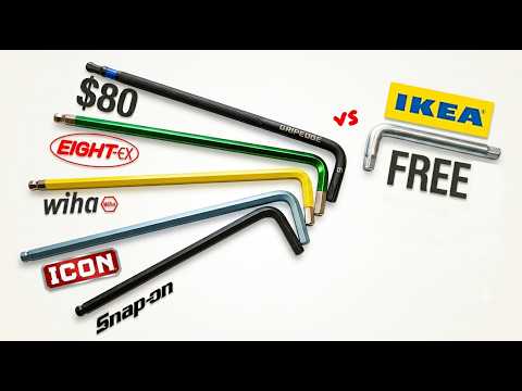 Testing the Finest Allen Wrenches Ever Made… & IKEA