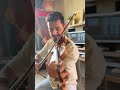 KESARIYA by Arijit Singh from #Brahmastra - Violin Cover by Andre Soueid 🎻