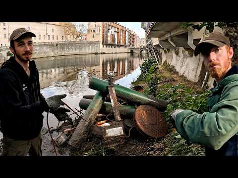 Video On ne pensait pas trouver tout ça ici en pêche à l'aimant !