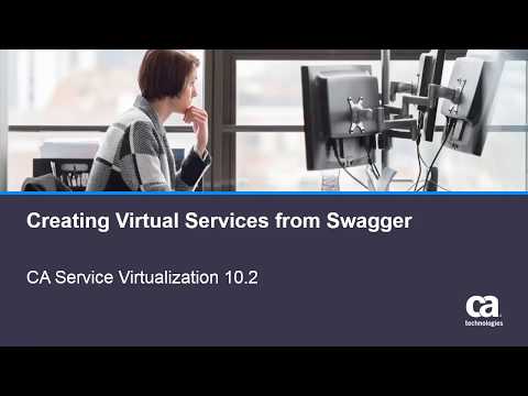 Creating Virtual Services from Swagger with CA Service Virtualization 10.2