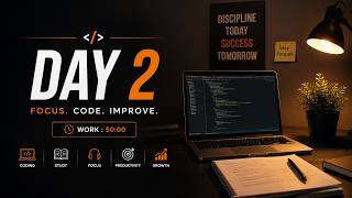 🔴 LIVE #Day2 | Study With Me 💻 Coding + Focus Music | Git Singh