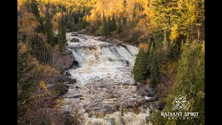 North Shore Waterfalls in Autumn