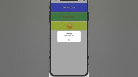 swift click button to popup alert dialog example