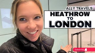 Smooth Ride: Heathrow to London City Train