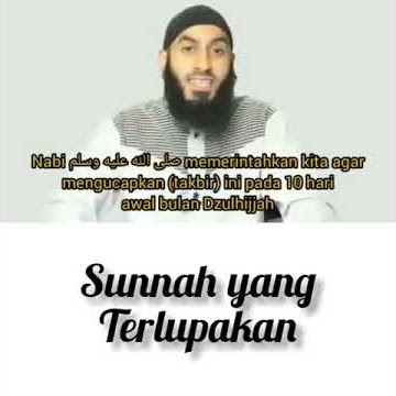 Inilah sunnah yang terlupakan