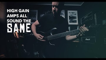 All High Gain Amps Sound The Same.... OR DO THEY? Mesa Dual Rectifier Vs Triple Rectifier