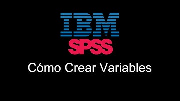 Cómo Crear Variables en SPSS